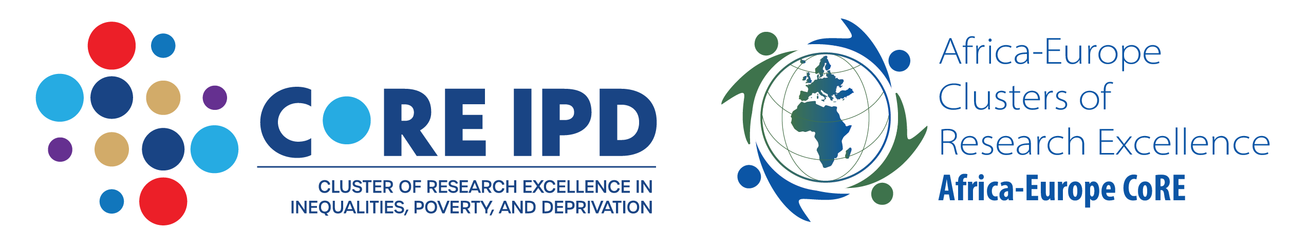 Banner - Logos of the CoRE-IPD and Africa-Europe CoRE