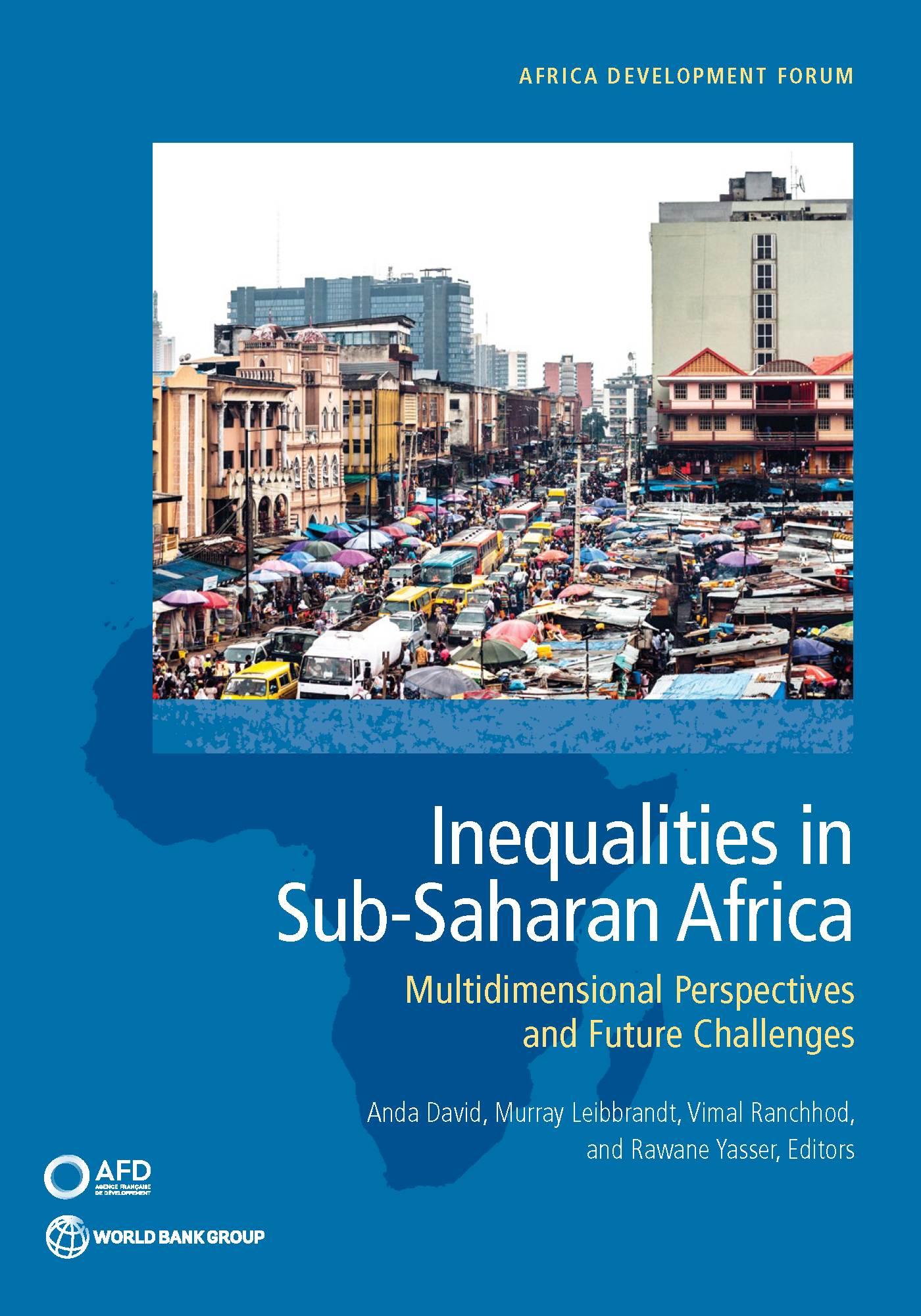 Image of cover of 'Inequalities in Sub-Saharan Africa' published by the World Bank Group and the AFD.