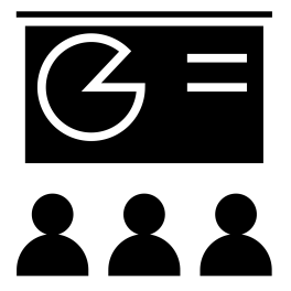 Icon of meeting presentation