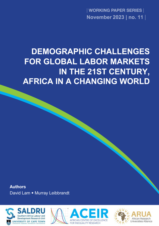 Cover of the working paper on demographic challenges for global labour markets in the 21st century