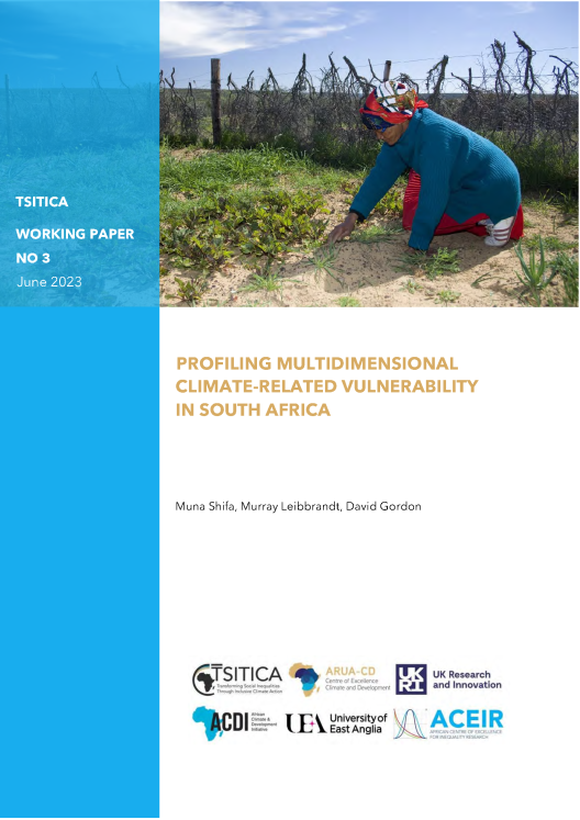 Cover of Profiling multidimensional climate-related vulnerability in South Africa