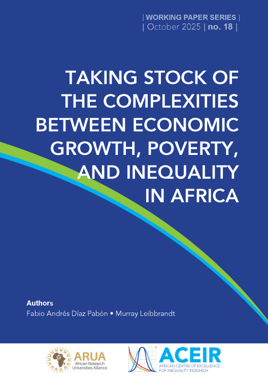 Cover of Taking stock of the complexities between economic growth, poverty, and inequality in Africa