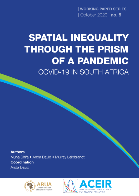 Cover of Spatial inequality through the prism of a pandemic: COVID-19 in South Africa