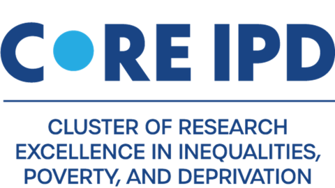 Logo of the Cluster of Research Excellence in Inequalities, Poverty, and Deprivation