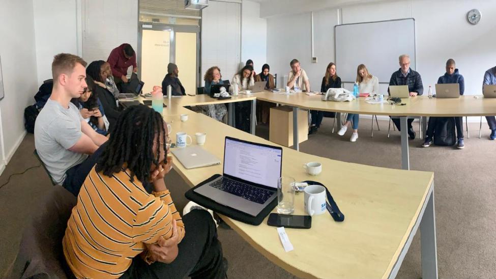 Photo of ACEIR participants in the Wealth Data Science Summer School, Africa campus