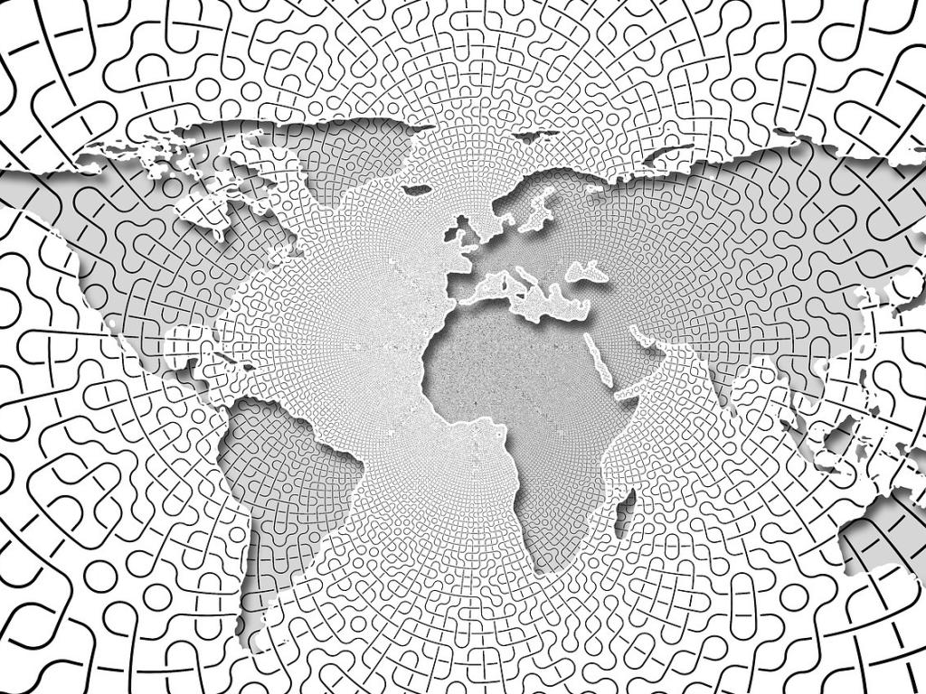 Image of the world map