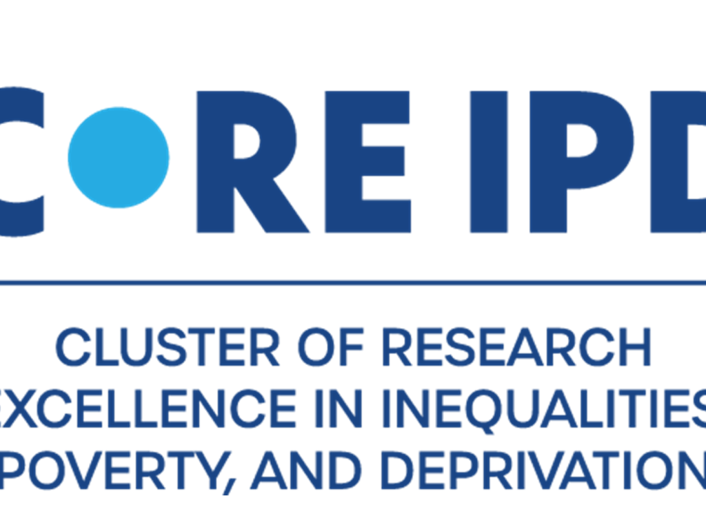 Logo of the Cluster of Research Excellence in Inequalities, Poverty, and Deprivation