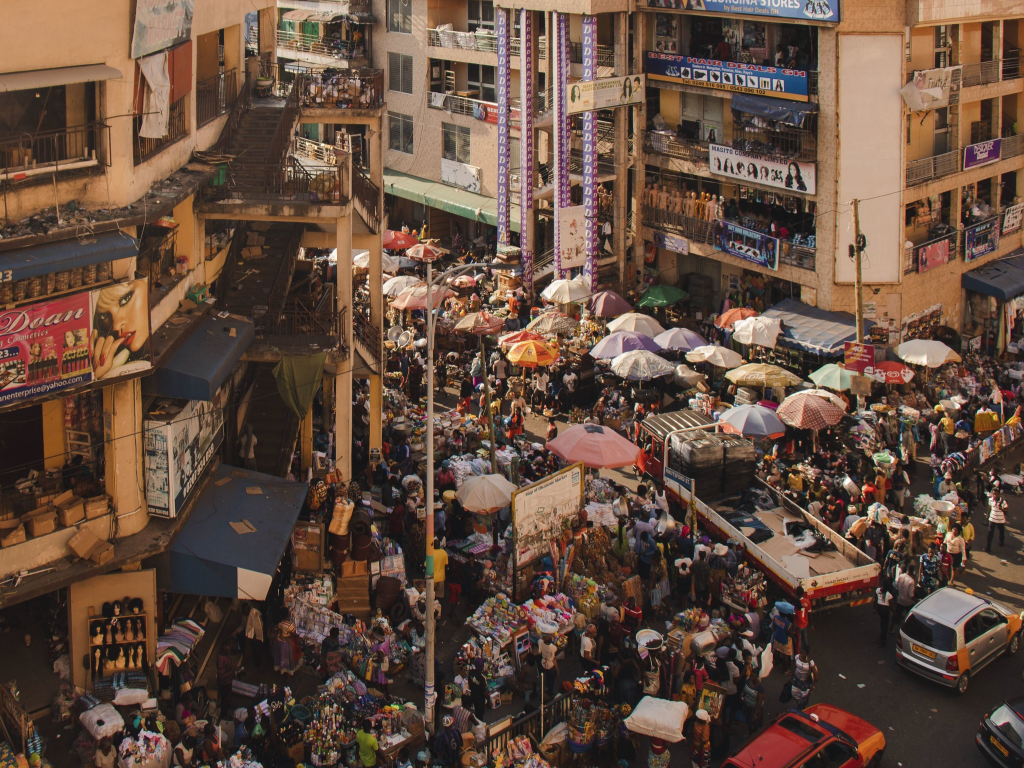 Makola market, Accra, Ghana. Photo by Erin Johnson via Flickr.