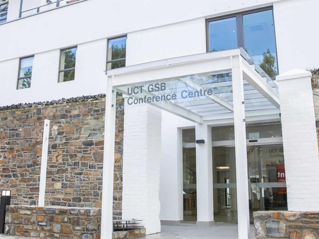 Photo of the workshop venue at the UCT Graduate Business School, Cape Town