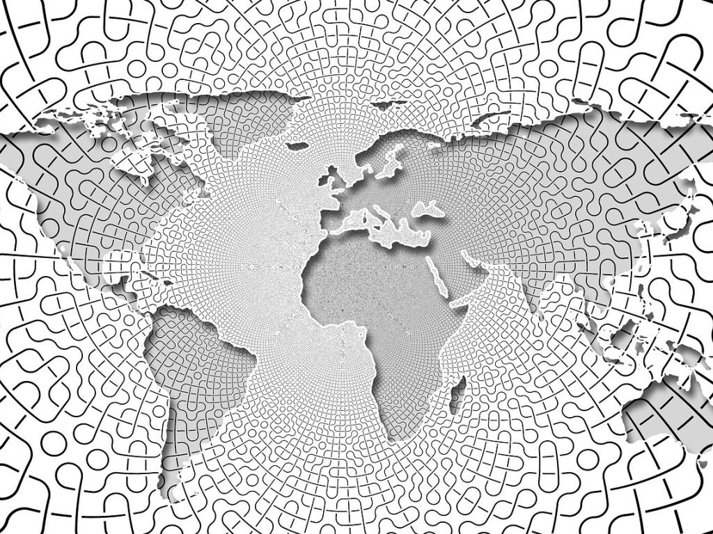 Image of the global map