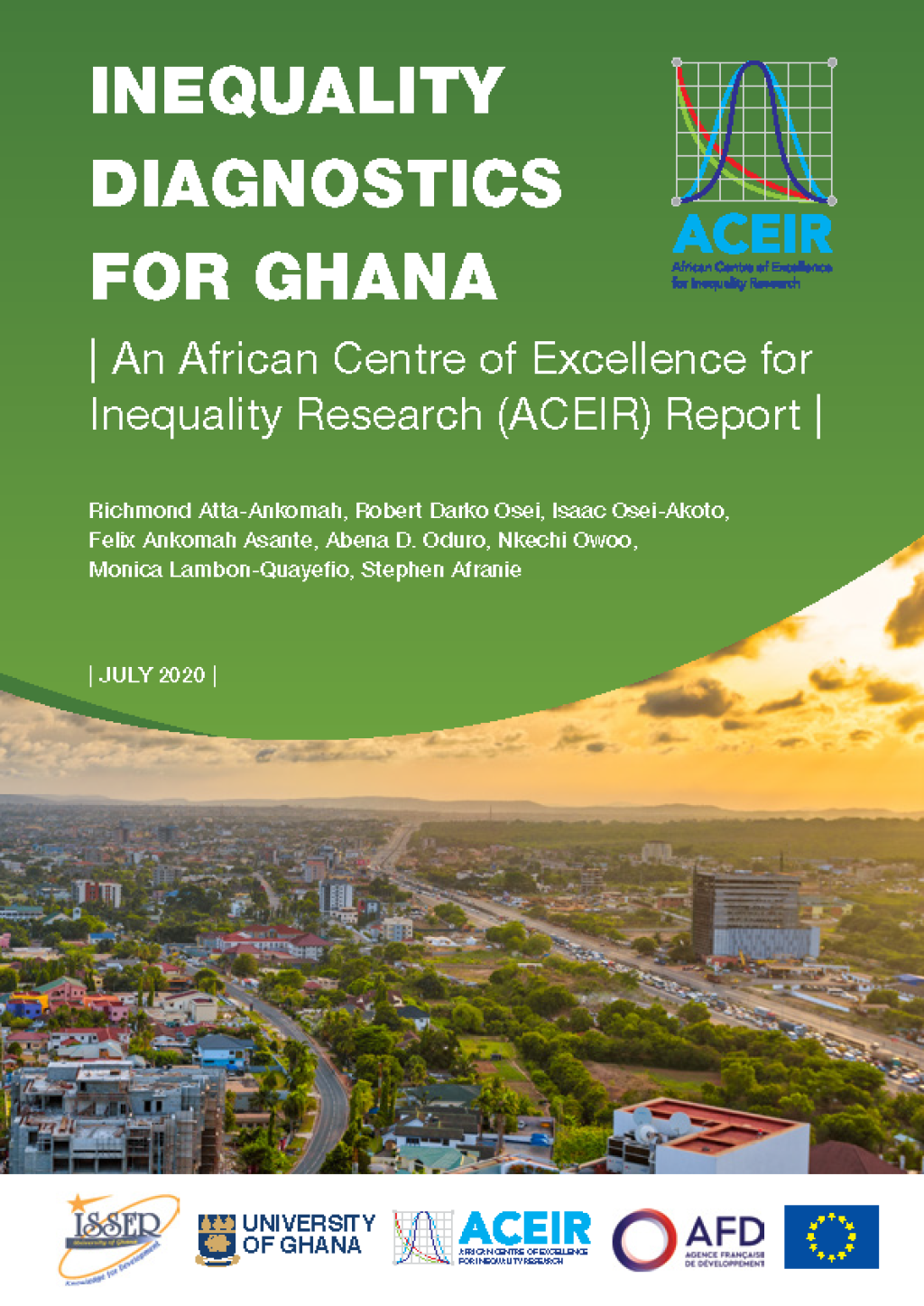 Image of cover of Ghana inequality diagnostics report