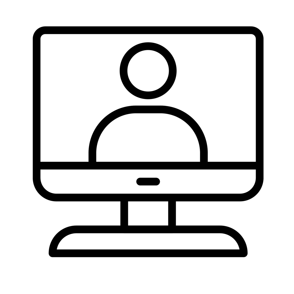 Icon of computer screen