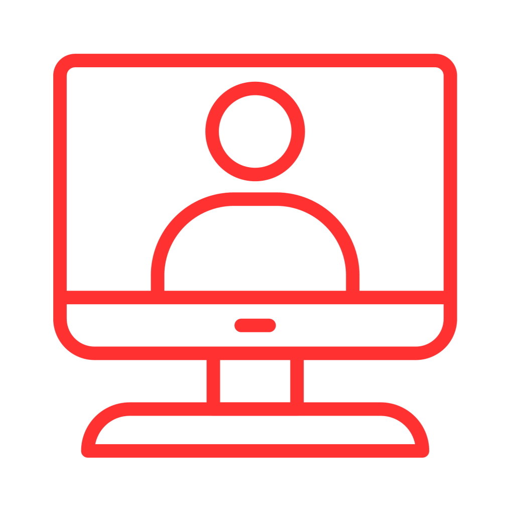 Icon of computer screen